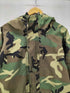 ユーエスアーミー U.S. ARMY 90S COLD WEATHER CAMOFLAGE ECWCS GEN1 コールドウェザー ウッドランドカモ 迷彩柄 ミリタリー マウンテン パーカー ジャケット 1996年製 メンズ  MEDIUM-LONG
